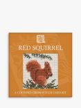 Textile Heritage Red Squirrel Counted Cross Stitch Card Kit