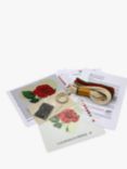 Cleopatra's Needle Lavender Rose Heart Tapestry Kit