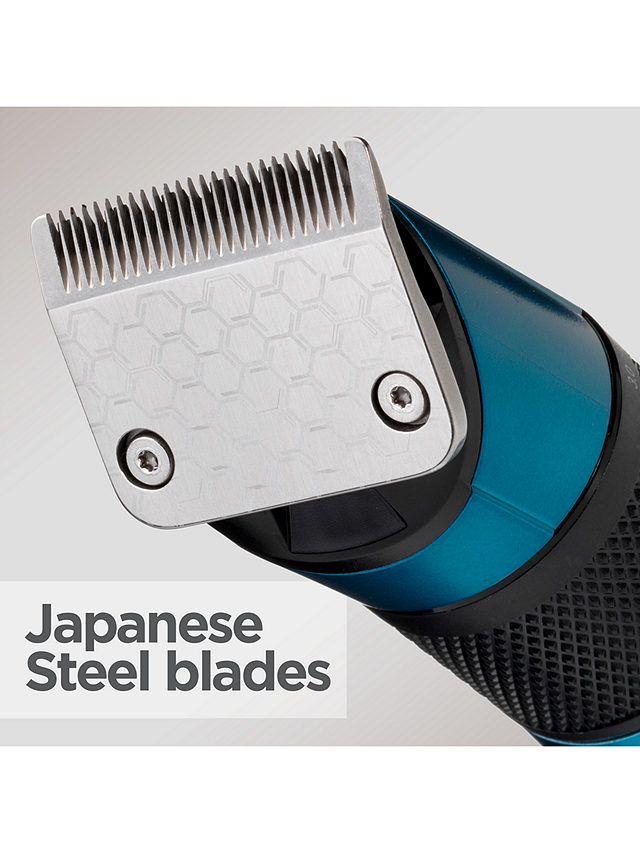 BaByliss Japanese Steel Digital Hair Clipper, Teal