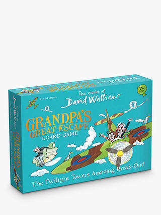 The World of David Walliams Grandpa's Great Escape Board Game
