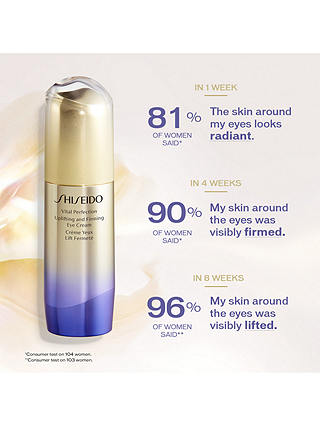 Shiseido Vital Perfection Uplifting and Firming Eye Cream, 15ml 3