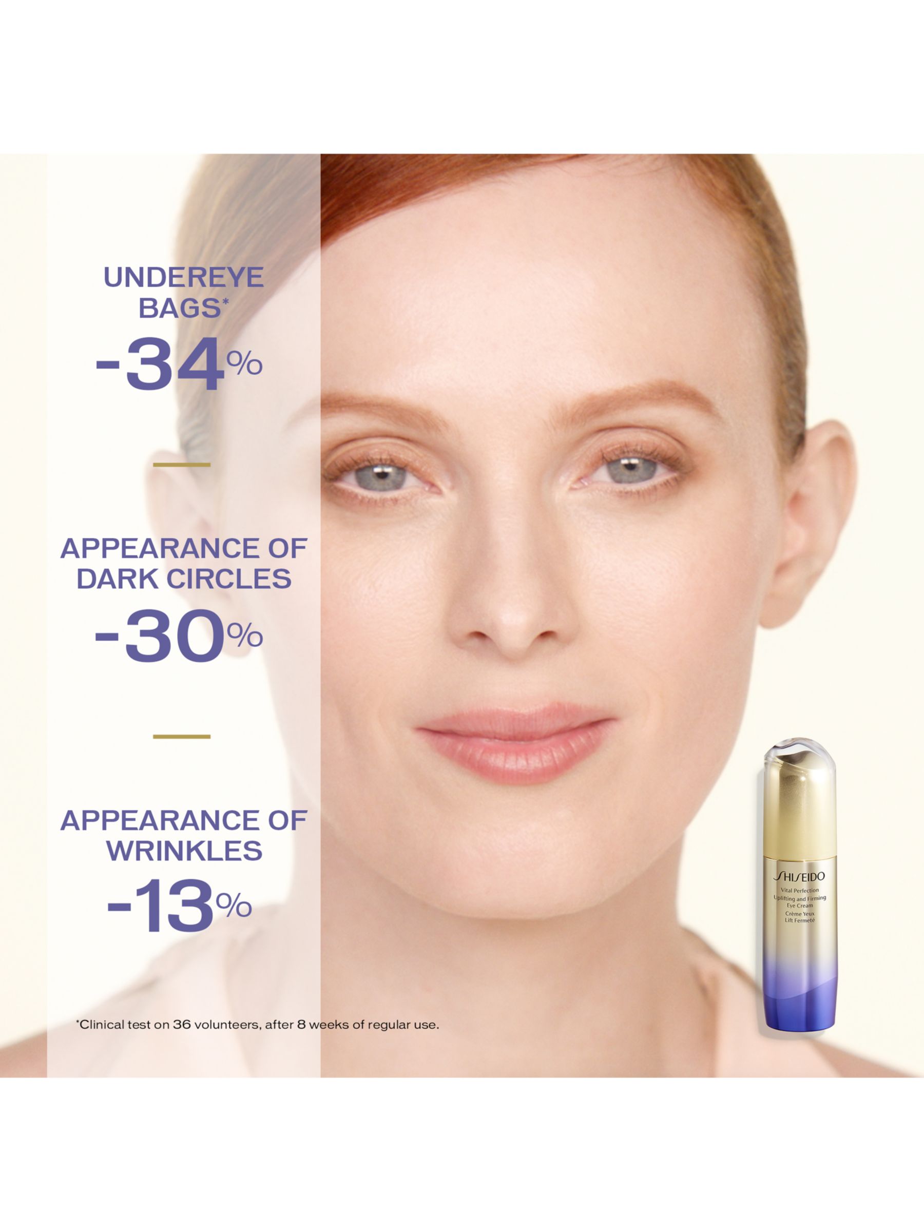 Shiseido Vital Perfection Uplifting and Firming Eye Cream, 15ml 4