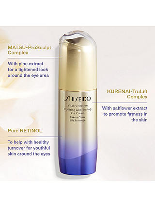 Shiseido Vital Perfection Uplifting and Firming Eye Cream, 15ml 5