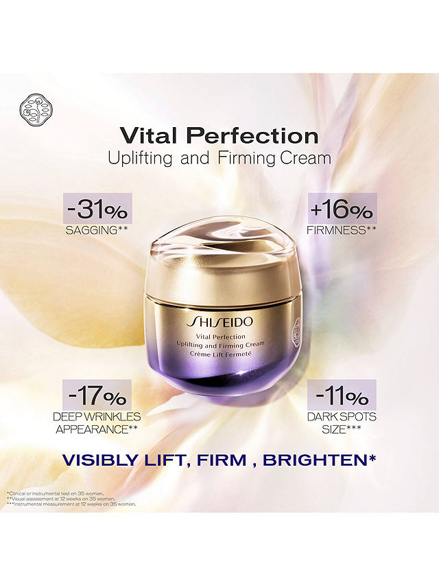 Shiseido Vital Perfection Uplifting and Firming Cream, 75ml 3