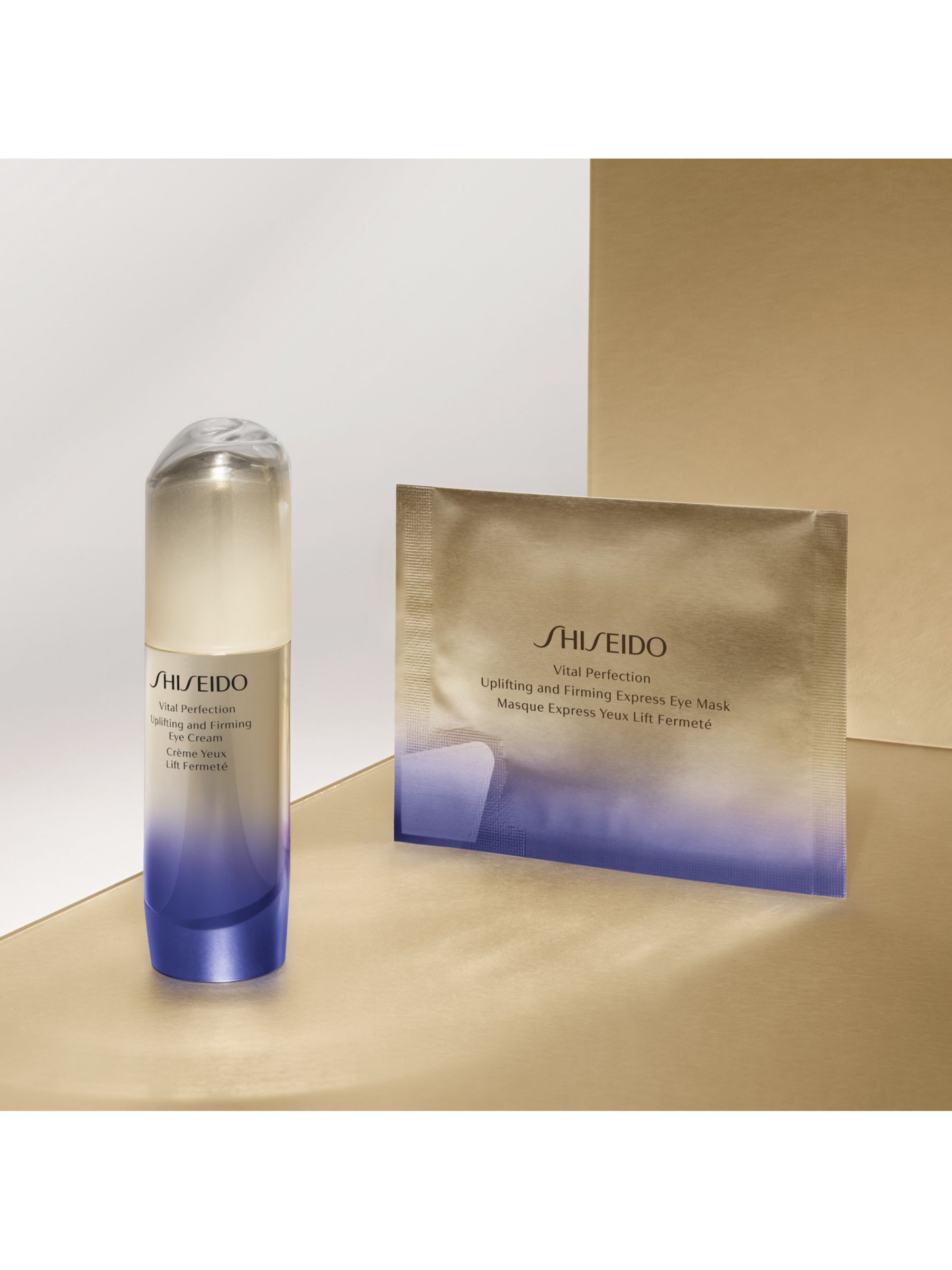 Shiseido Vital Perfection Uplifting and Firming Express Eye Mask, x 12 Sheets 3