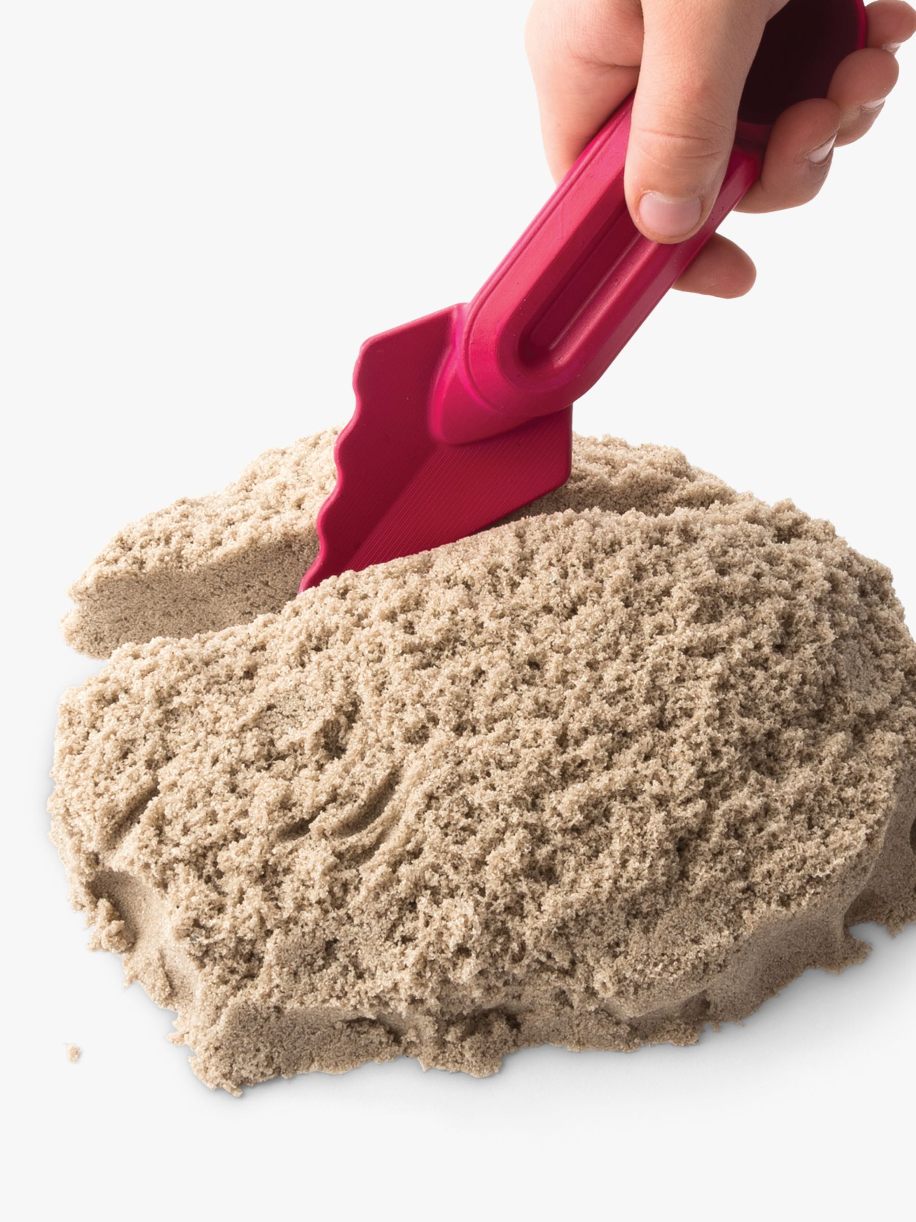 kinetic sand with folding sandbox