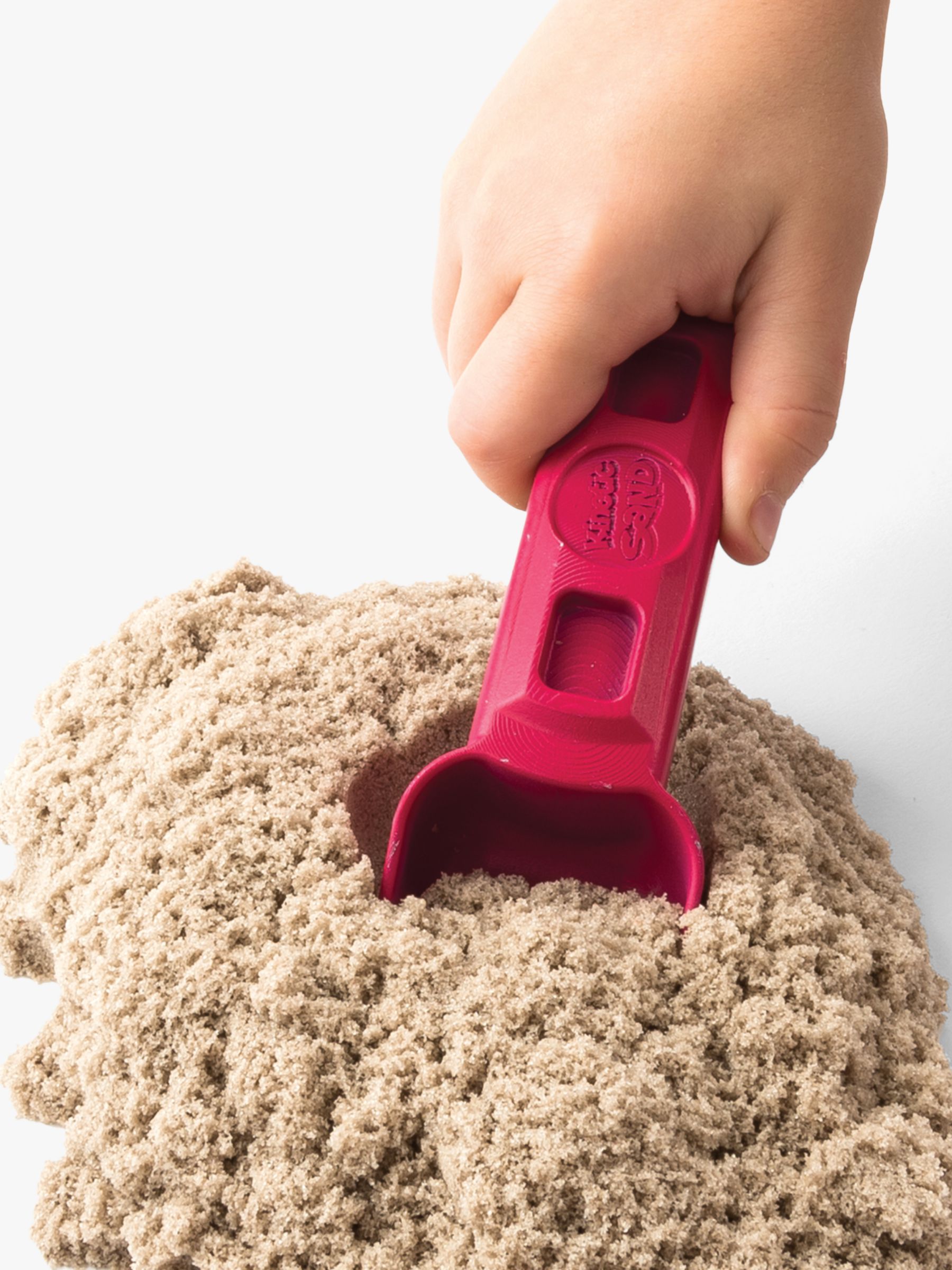 kinetic sand with folding sandbox