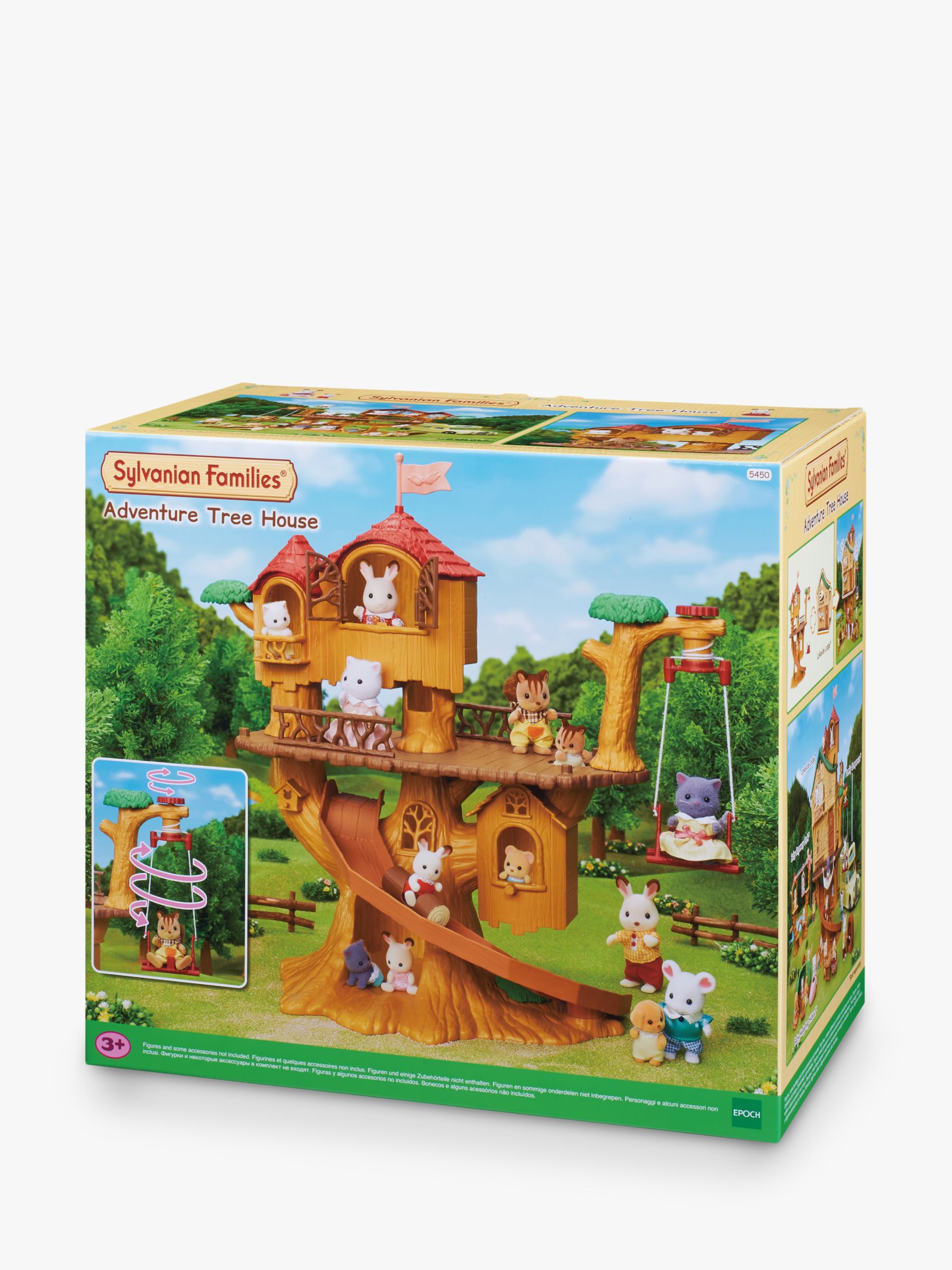 Sylvanian Families Adventure Tree House Set