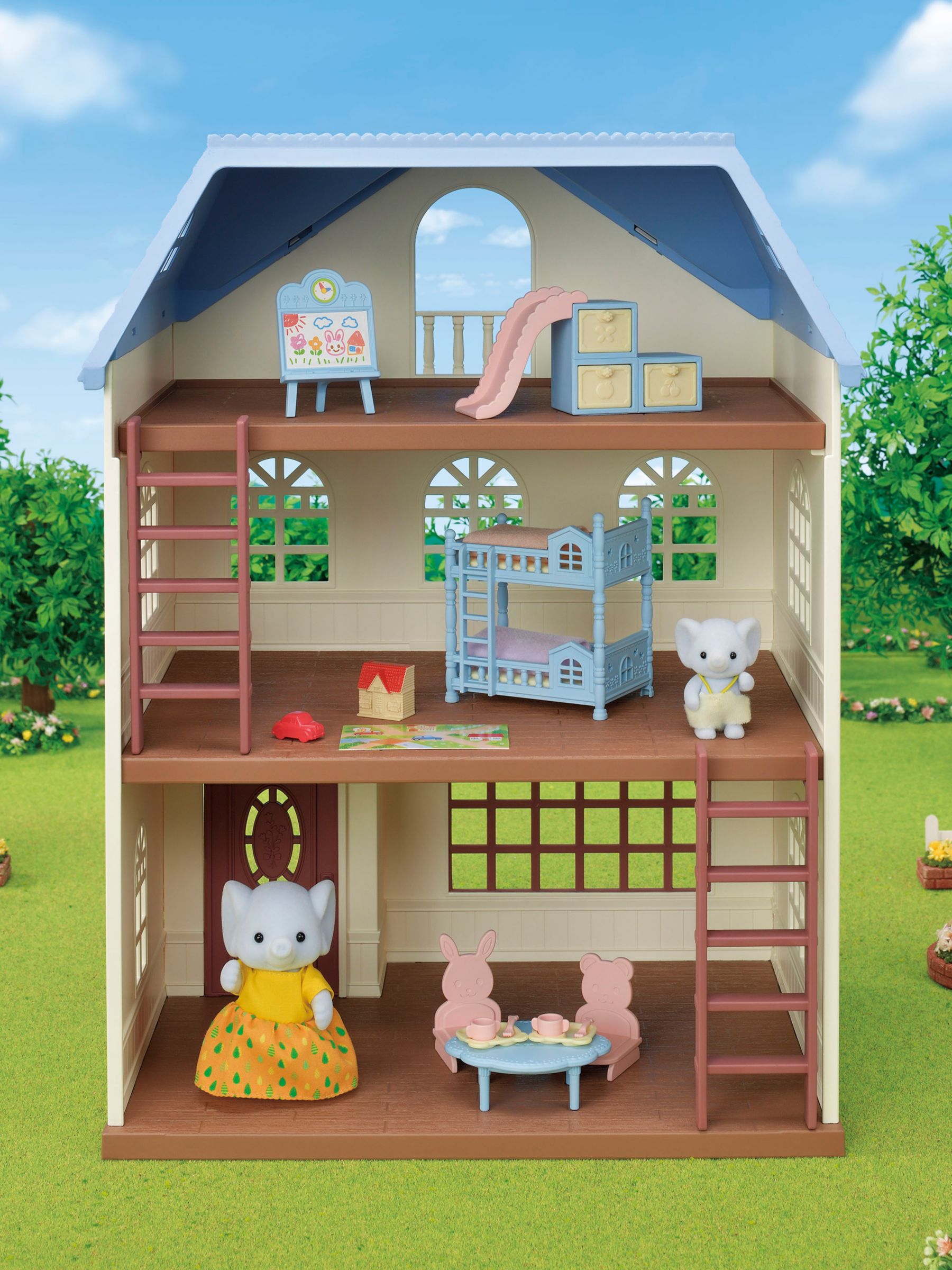 sylvanian family 3 story house