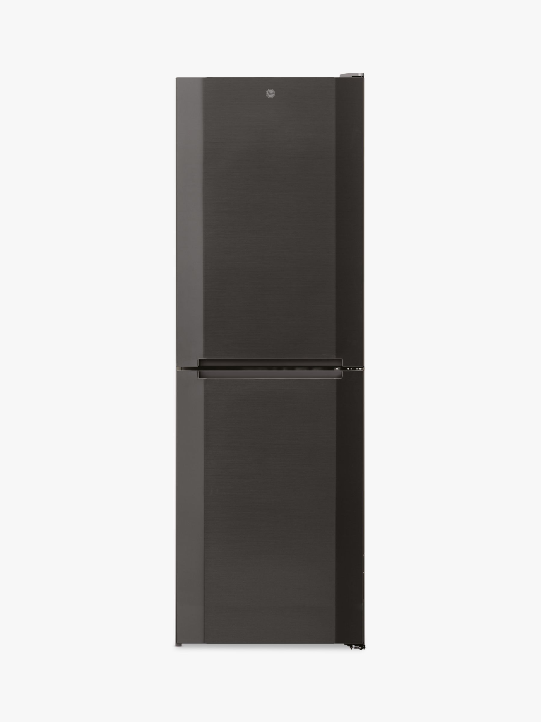 Hoover K5XD2816 BNMH Freestanding 60/40 Fridge Freezer, Black Inox