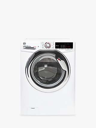 Hoover H-Wash 300 H3DS 41065TACE-80 Freestanding Washer Dryer, 10kg/6kg Load, 1400rpm Spin, White