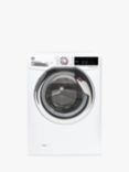 Hoover H-Wash 300 H3DS 41065TACE-80 Freestanding Washer Dryer, 10kg/6kg Load, 1400rpm Spin, White