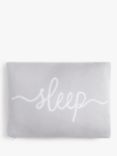 John Lewis & Partners "Sleep" Cushion, Natural