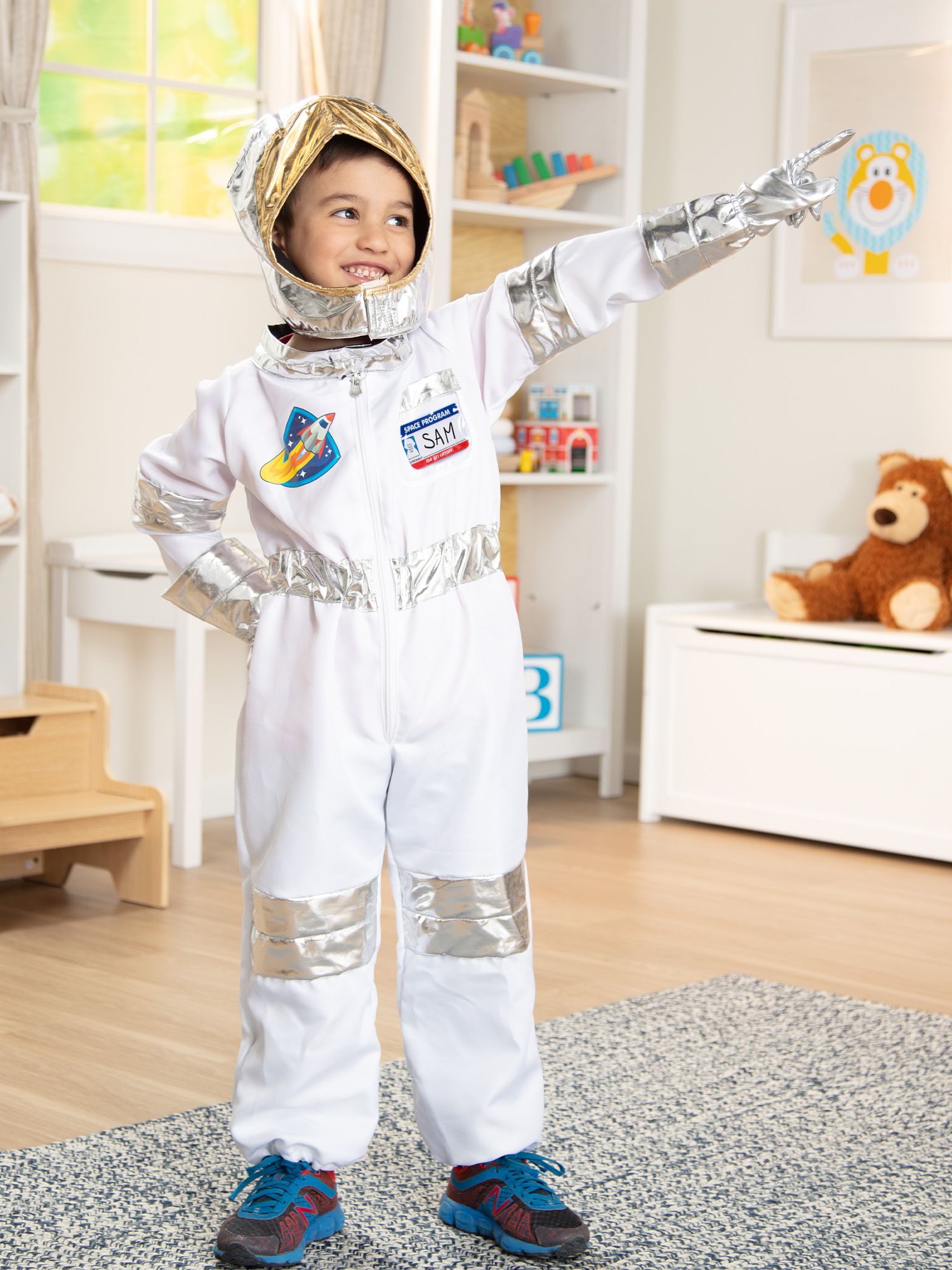 Melissa & Doug Astronaut Children's Costume, 3-6 years at John Lewis &  Partners
