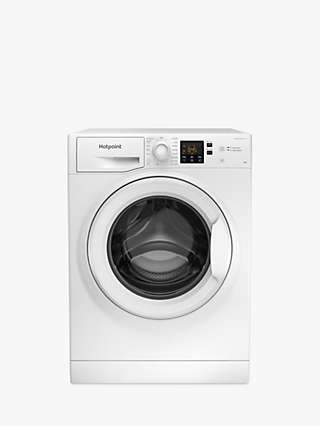 Hotpoint NSWM 843C W Freestanding Washing Machine, 8kg Load, 1400rpm Spin, White