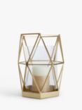 John Lewis Geo Hurricane Candle Holder, H24 cm