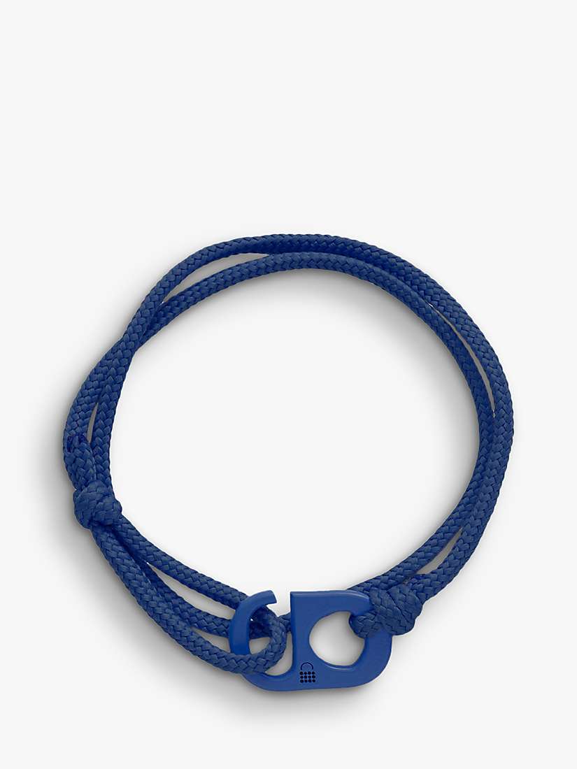Buy #TOGETHERBAND UN Goal 17 - Partnerships For The Goals Recycled Plastic Classic Bracelet, Pack of 2, Navy Online at johnlewis.com