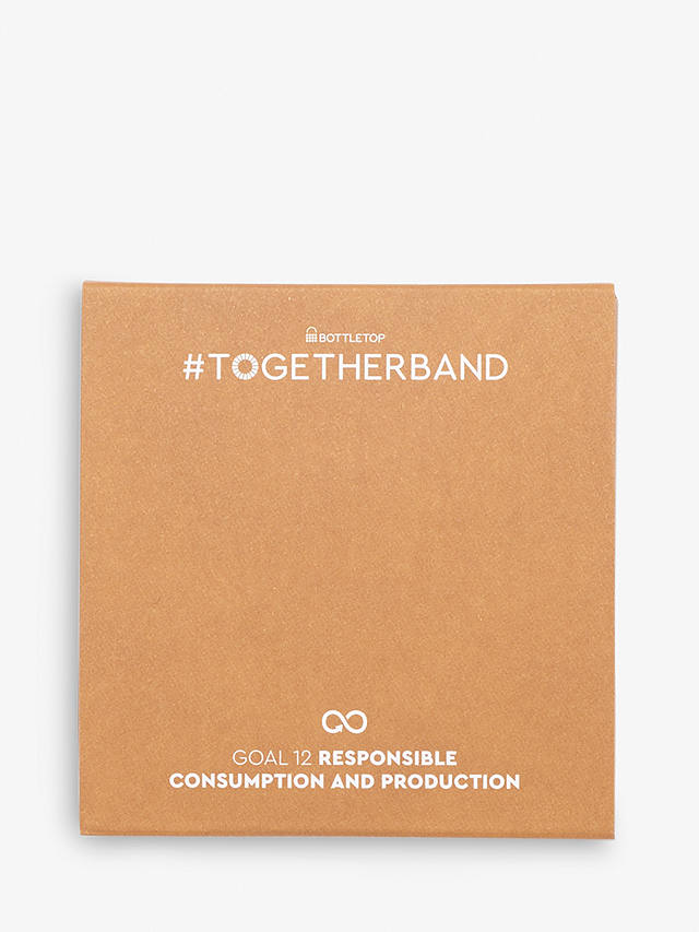 #TOGETHERBAND UN Goal 12 - Responsible Consumption and Production Recycled Plastic Classic Bracelet, Pack of 2, Dark Mustard