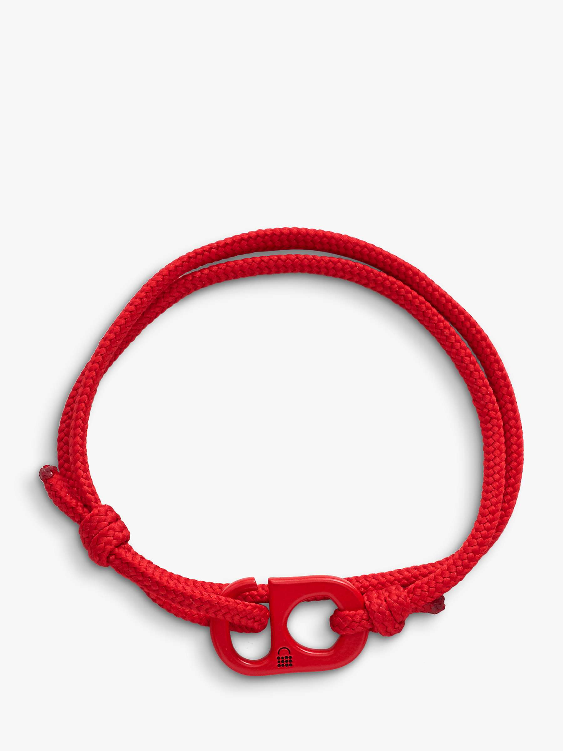 Buy #TOGETHERBAND UN Goal 1 - No Poverty Recycled Plastic Classic Bracelet, Pack of 2, Red Online at johnlewis.com