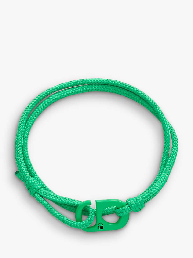 Buy #TOGETHERBAND UN Goal 15 - Life On Land Recycled Plastic Classic Bracelet, Pack of 2, Lime Online at johnlewis.com