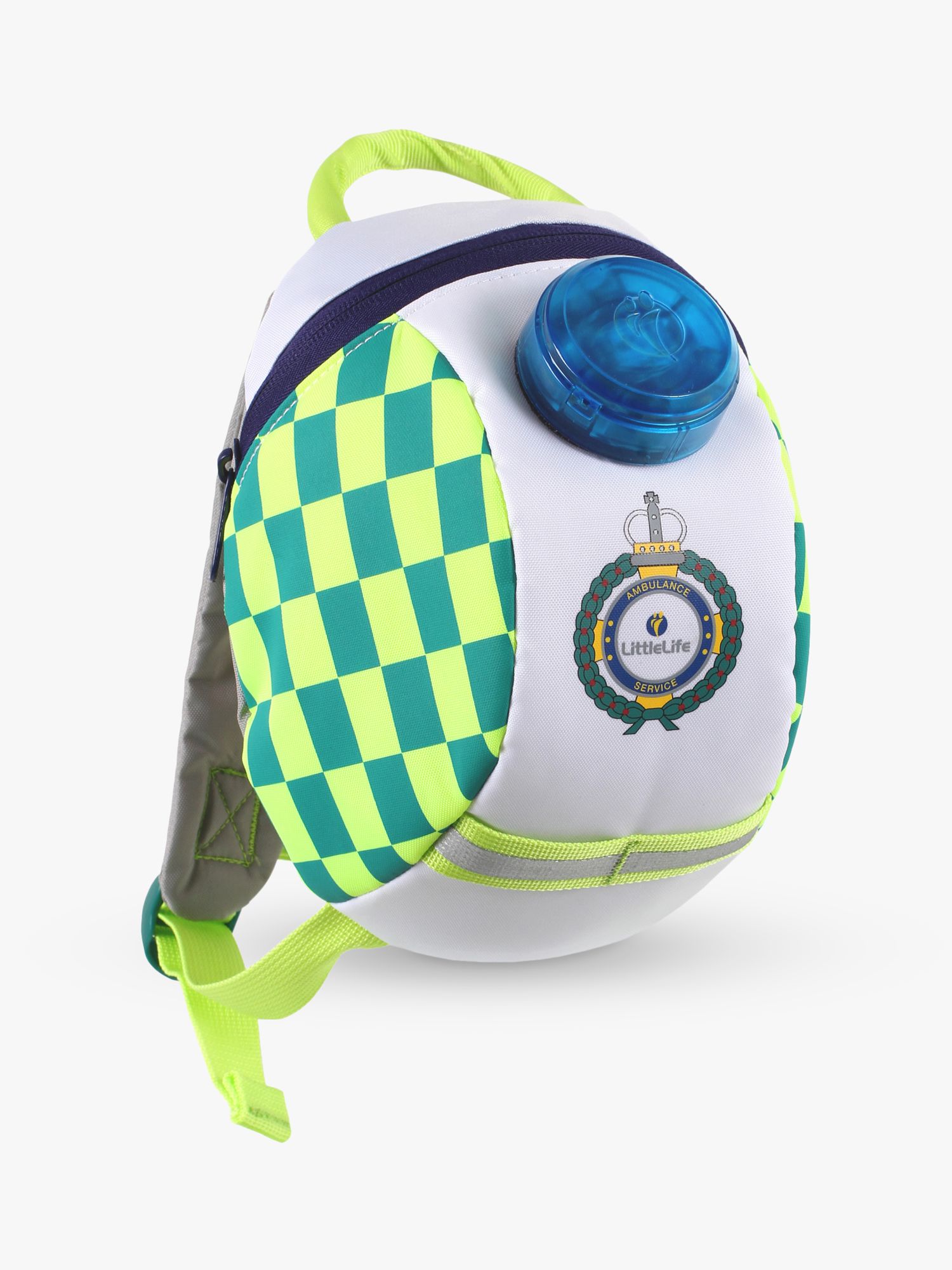 LittleLife Toddler Ambulance Backpack, Multi