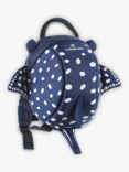 LittleLife Toddler Stingray Backpack, Navy/White