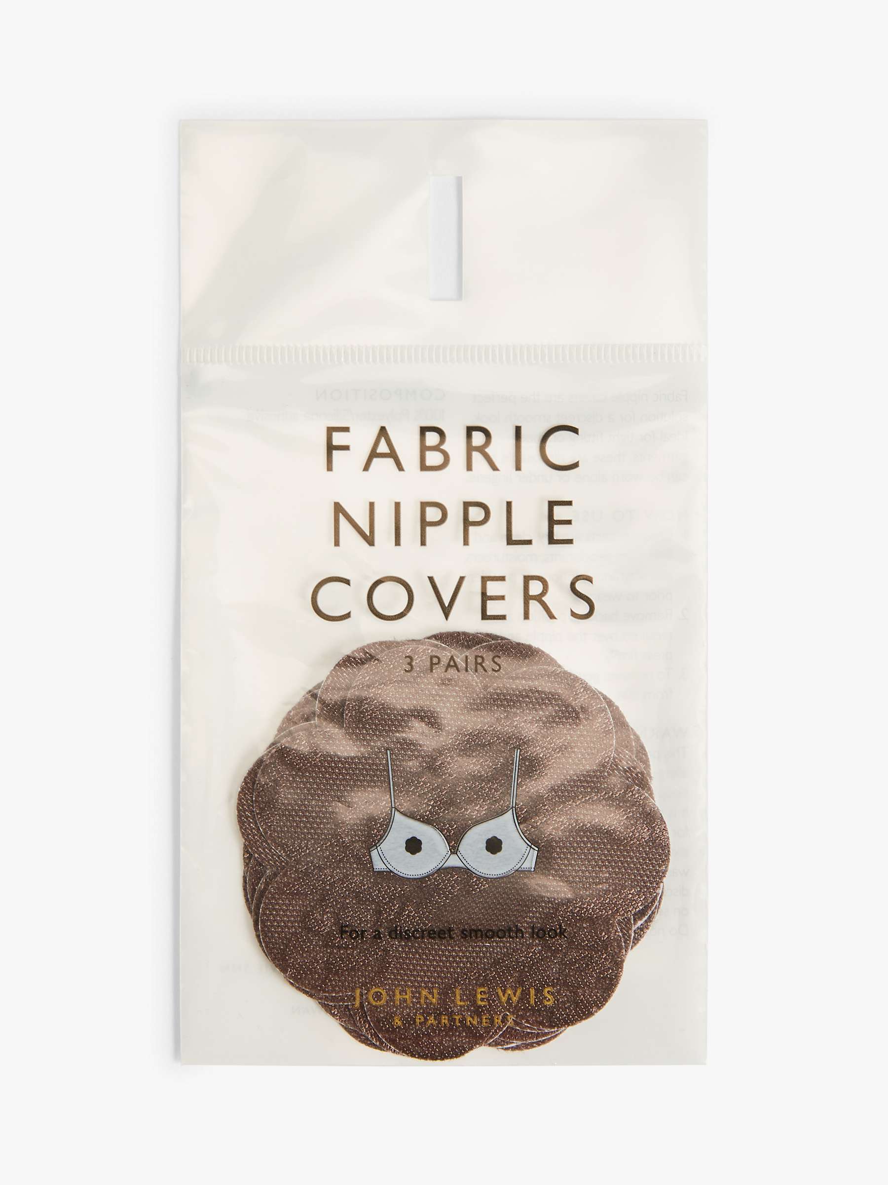 Buy John Lewis 3 Pack Fabric Nipple Covers Online at johnlewis.com
