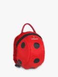 LittleLife Ladybird Toddler Backpack, Red
