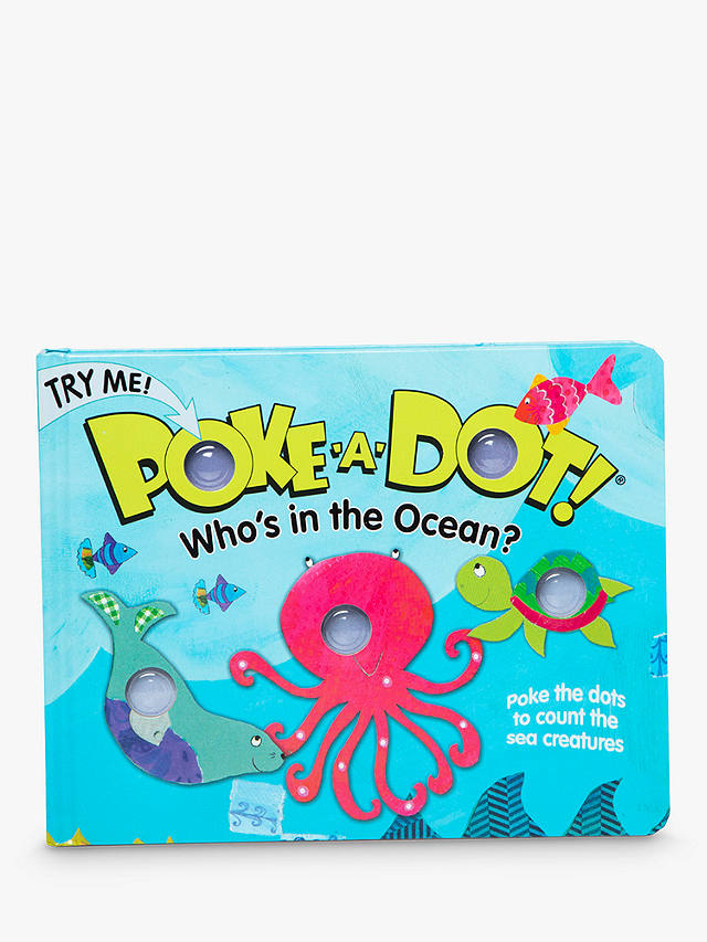Poke-A-Dot Old Who's in the Ocean Children's Book