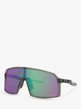Oakley OO9406 Men's Sutro Prizm Rectangular Sunglasses, Grey Ink/Mirror Multi