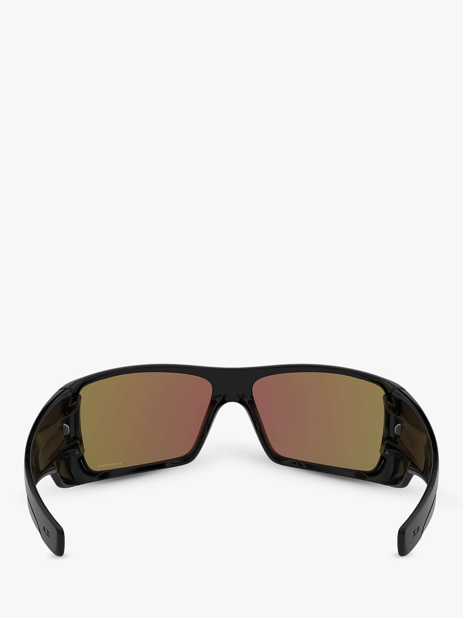 Buy Oakley OO9101 Men's Batwolf Prizm Rectangular Sunglasses, Black Ink/Grey Online at johnlewis.com