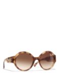 CHANEL Oval Sunglasses CH5410 Havana/Brown Gradient