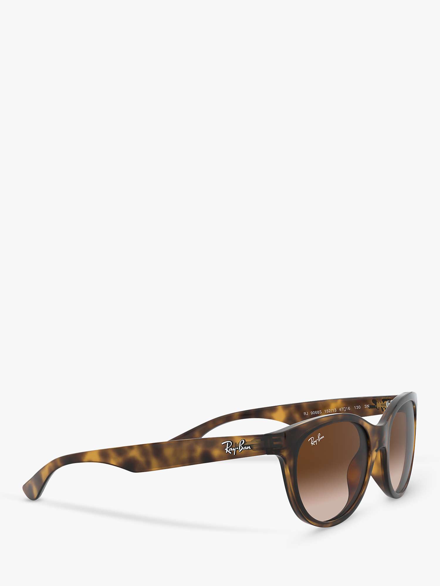 Buy Ray-Ban RJ9068S Women's Oval Sunglasses, Havana/Brown Gradient Online at johnlewis.com
