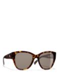 CHANEL Polarised Butterfly Sunglasses CH5412 Havana/Brown