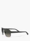 Ray-Ban RB3663 Men's Rectangular Sunglasses