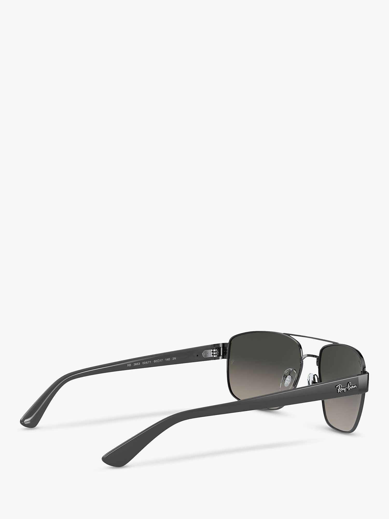 Buy Ray-Ban RB3663 Men's Rectangular Sunglasses Online at johnlewis.com