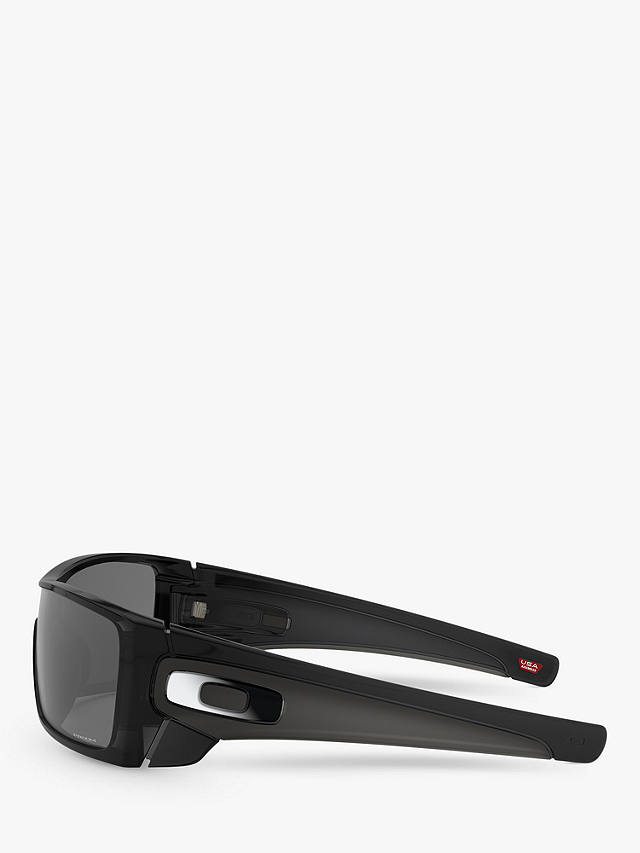 Oakley OO9101 Men's Batwolf Prizm Rectangular Sunglasses, Black Ink/Grey, Black Ink/Grey