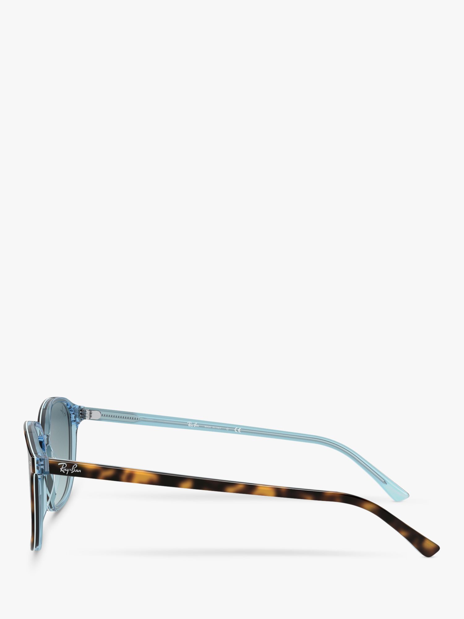 Buy Ray-Ban RB2193 Unisex Square Sunglasses, Havana/Blue Gradient Online at johnlewis.com