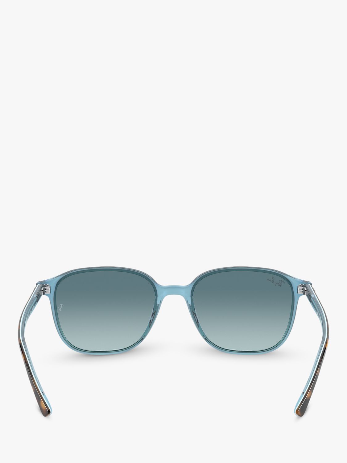 Buy Ray-Ban RB2193 Unisex Square Sunglasses, Havana/Blue Gradient Online at johnlewis.com
