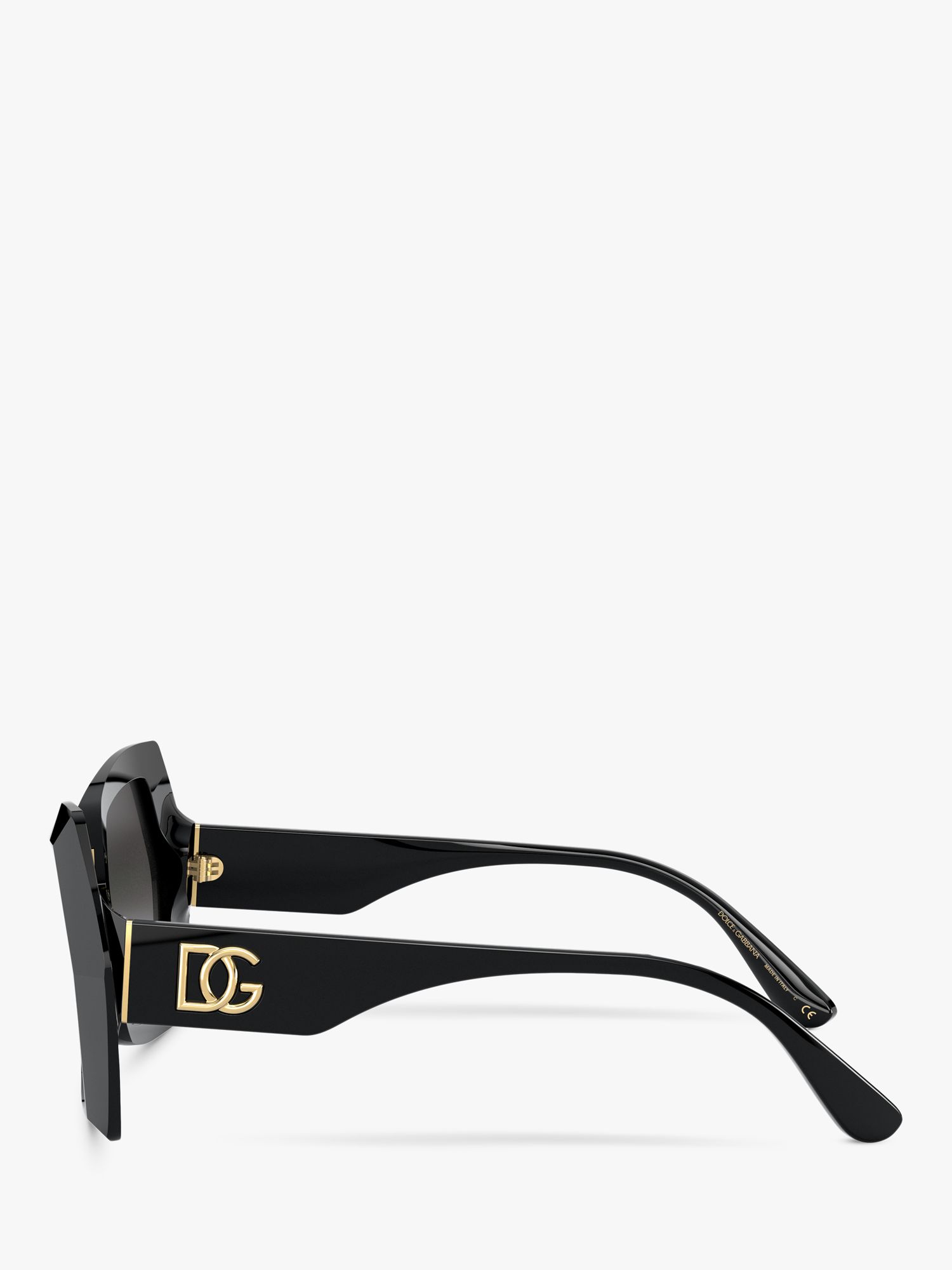 Dolce & Gabbana DG4377 Women's Chunky Hexagonal Cat's Eye Sunglasses ...