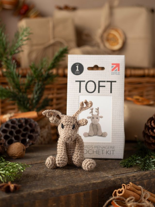 Toft Mini Crochet Kit-Mini Donna the Reindeer