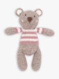 Albetta Crochet Bear Rattle Toy
