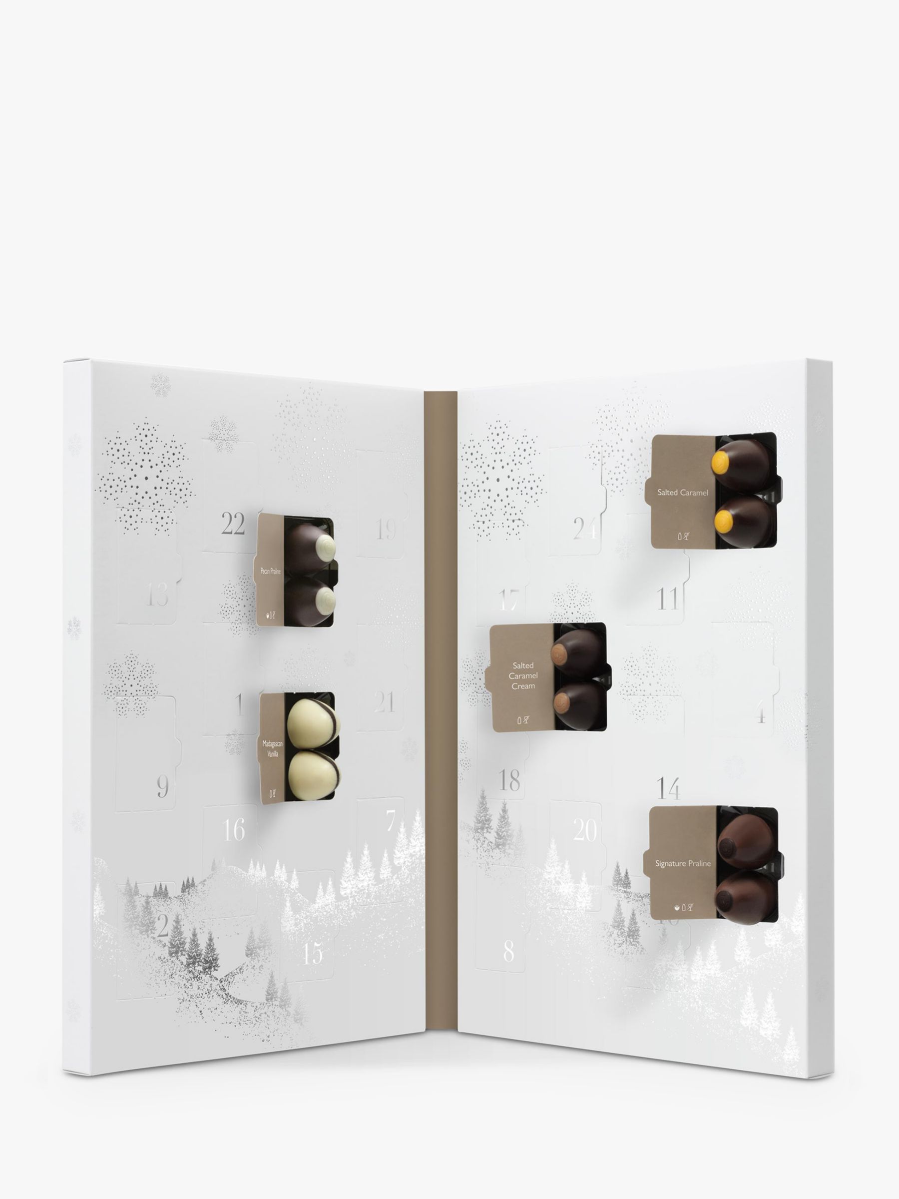 Hotel Chocolat Milk Chocolate Truffle Advent Calendar For Two, 125g