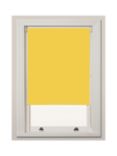 John Lewis Blinds Studio Made to Measure Blackout Roller Blind, Yellow Tones