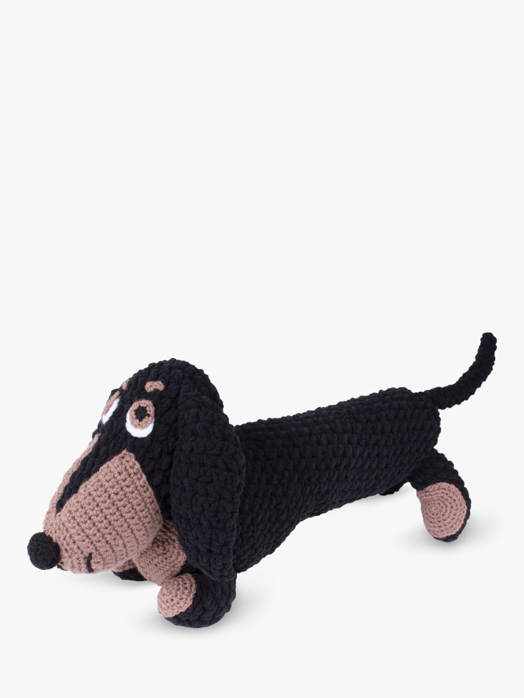 Knitty Critters Diggy Dachshund Crochet Kit