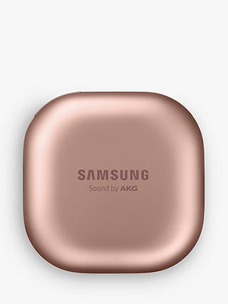 Samsung Galaxy Buds Live with Qi-Compatible Wireless Charging, Mystic Bronze