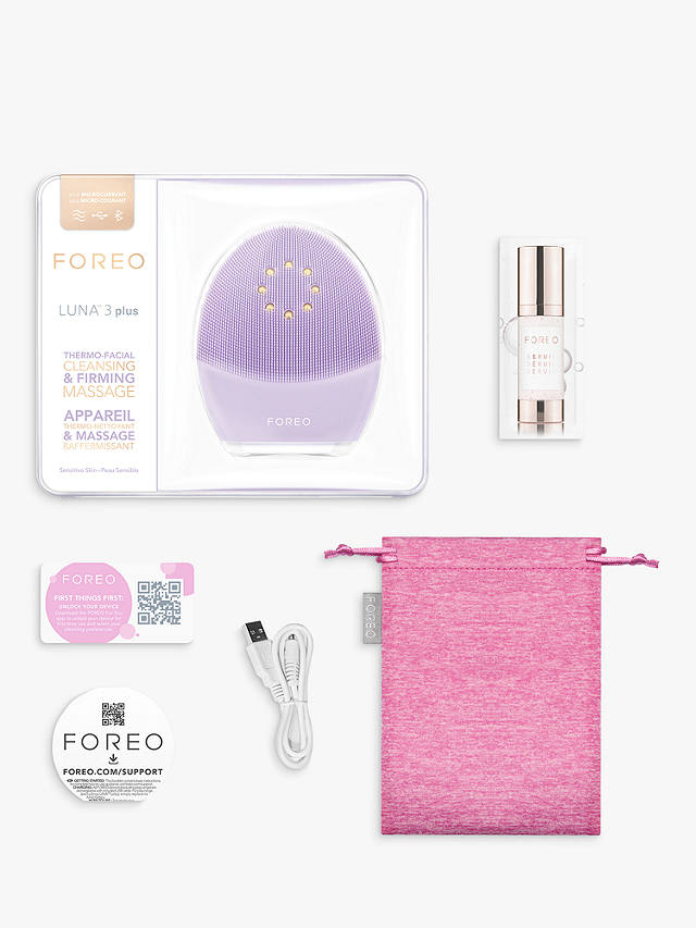 FOREO Luna 3 Plus App-Connected Thermo-Facial Toner, Lavender 3