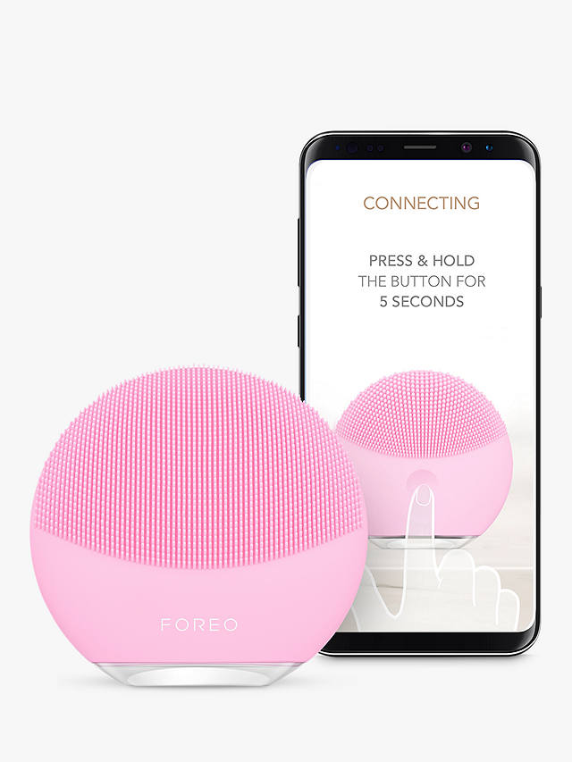 FOREO LUNA Mini 3 Electric Facial Cleanser, Pearl Pink 4