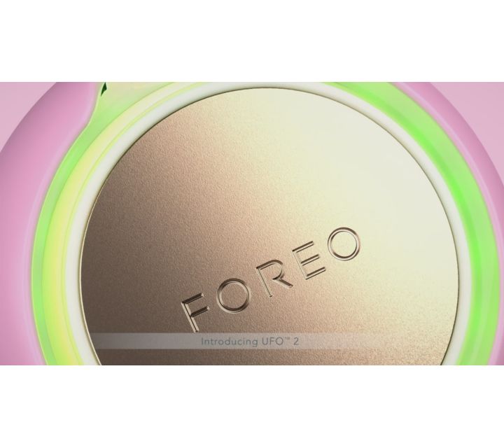Treatment UFO Power Device, 2 Pearl Pink Mask FOREO