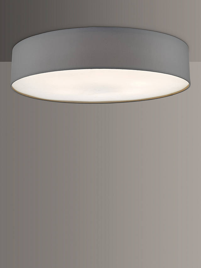 Där Cierro Diffuser Flush Ceiling Light, Dia.80cm, Grey